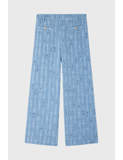 Pantalon large en tweed - CYLIANE