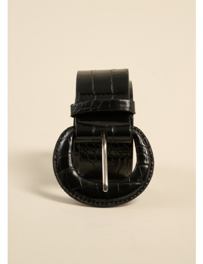 Ceinture effet croco