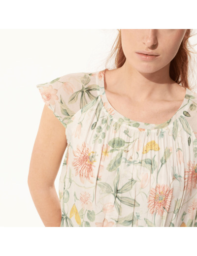 Blouse ecru