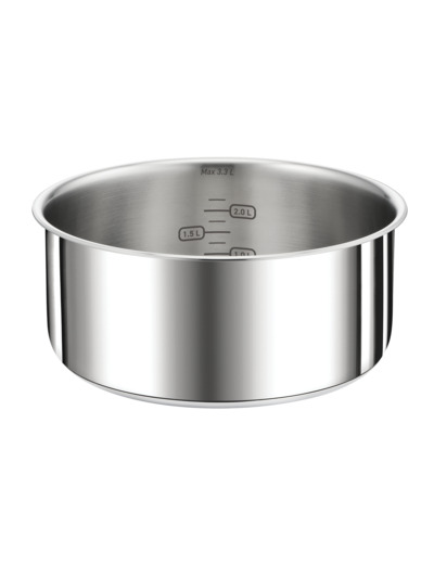 Ingenio Préférence, Casserole manche amovible, Inox, Induction, 22cm