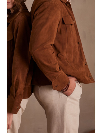 Blouson unisexe en cuir FIERCE