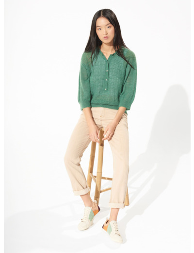 Pull nouvelle pousse