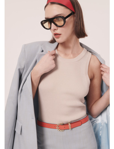 Pull Pepite Naturel en Viscose