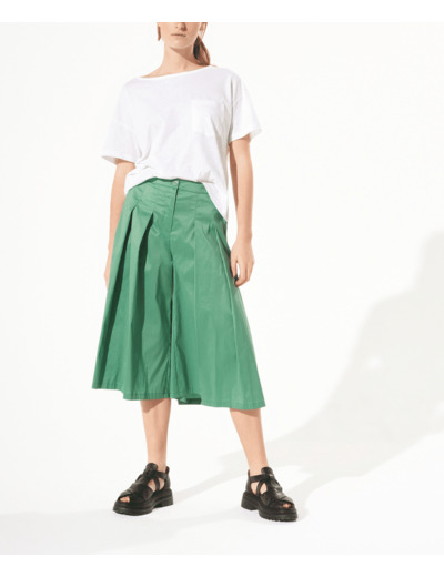 Pantalon large menthe