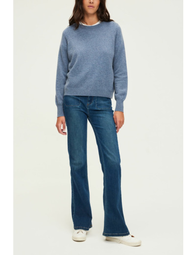 Pull col rond en cachemire - JULISSA