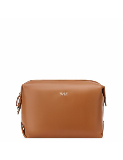 Le cuir lisse trousse toilette