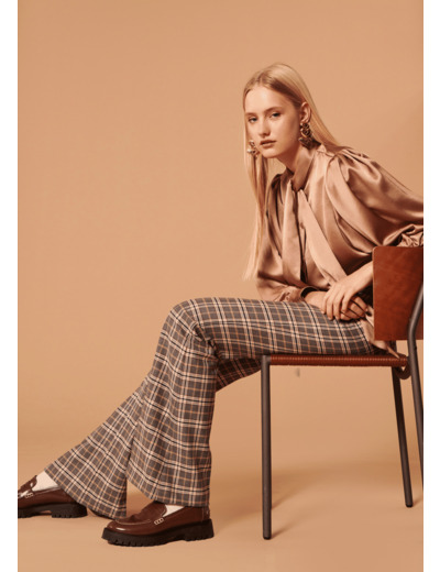 Pantalon Penina Anthracite en Polyester