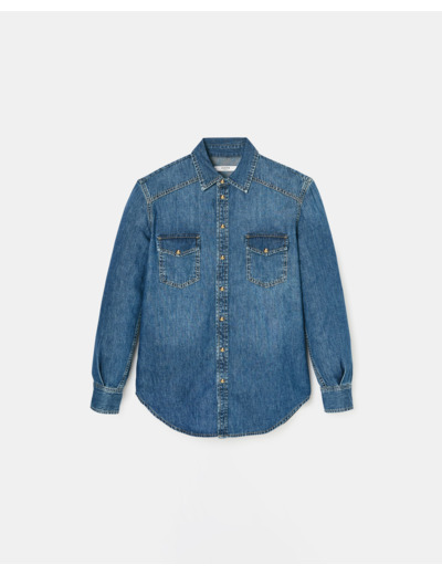 Chemise en jean dark blue