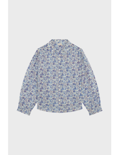 Chemise en voile de coton à fleurs - ULLAR