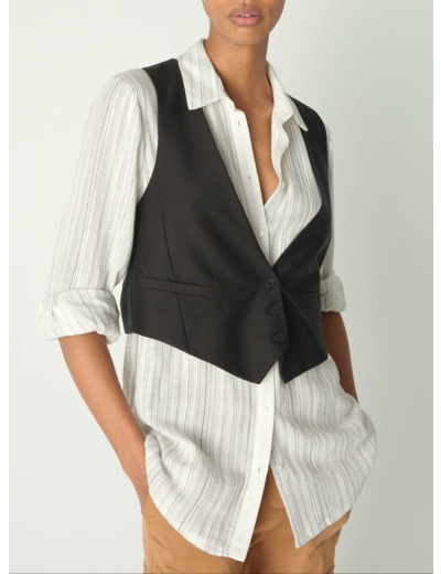 Blazer clara noir