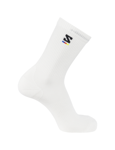 Socks Sunday Smart Crew  Snow Black