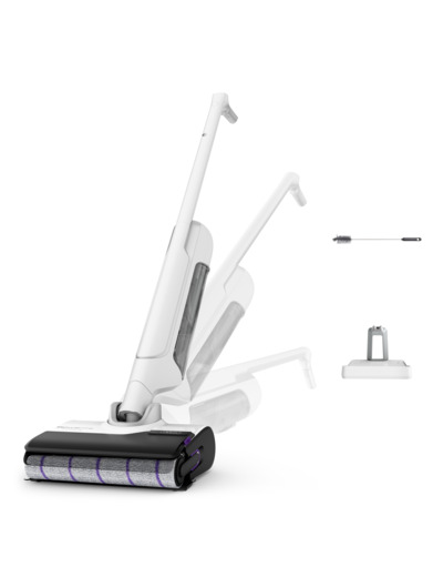 Aspirateur laveur X-Clean 10, Wet Dry Cordless Vacuum Cleaner, Long Run Time, Self Cleaning and Drying