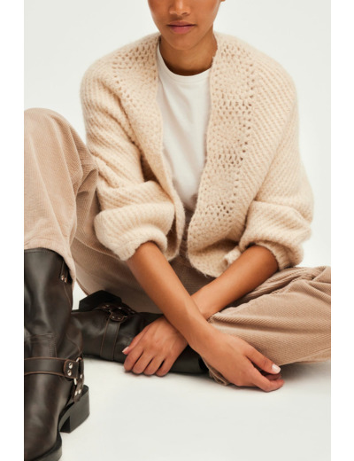 Gilet épais sans col - JERDIA