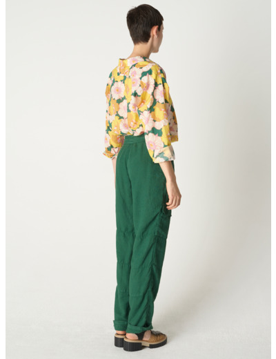 Pantalon gabrielle gazon