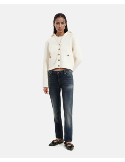 Jean bleu fonce blue electric