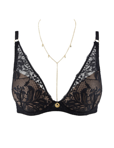 Soutien-gorge Plunge foulard Gold Pleasure