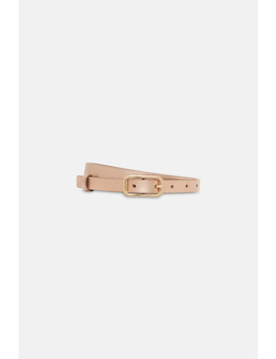 Ceinture fayla en croûte de cuir