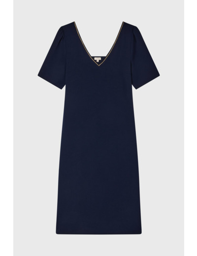 Robe midi décolletée - ELLIE