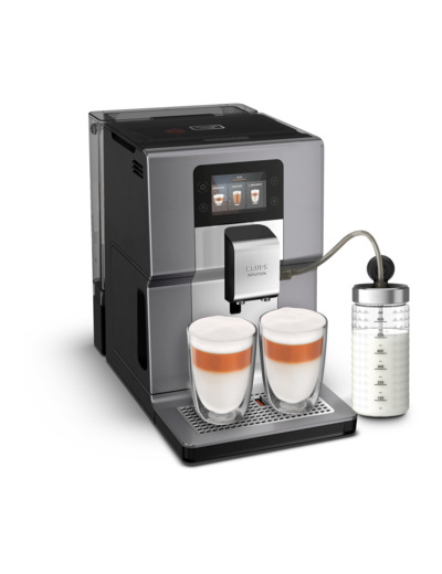 Machine à café à grain, Intuition Préférence+, 15 boissons, Ecran tactile couleur