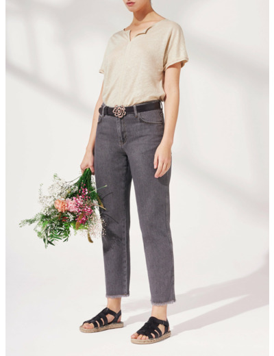 Jean droit black