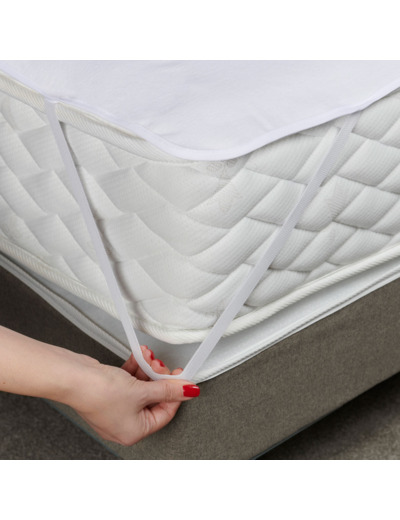 Alèse Molleton Coton bio | Protège matelas | Linge Vosges