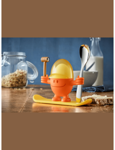 Coquetier enfant MC EGG orange