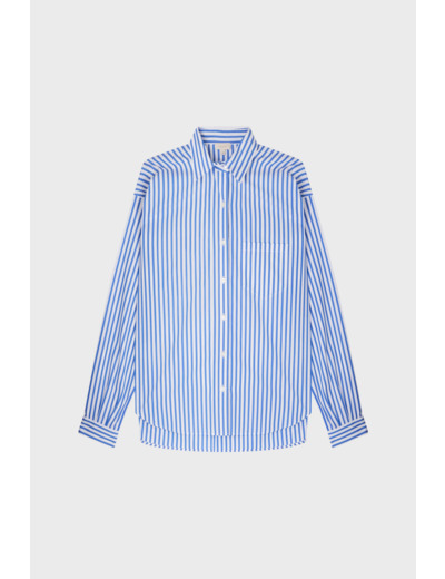 Chemise rayée en coton - AMANI