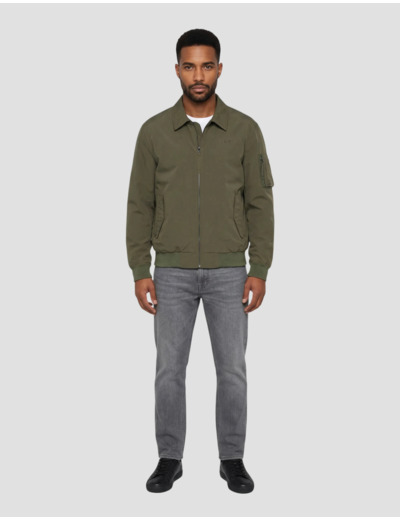 Blouson technique col chemise