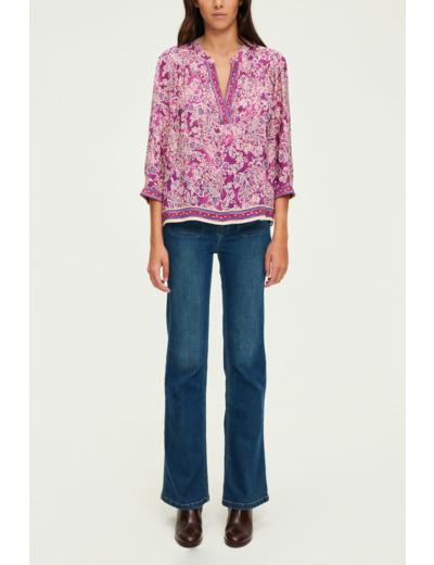 Blouse fluide imprimée ? BERNADINE