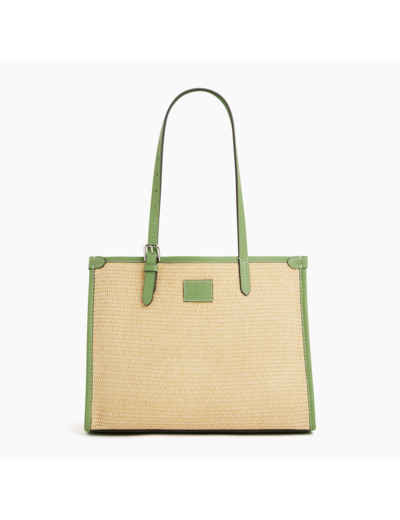 Sac cabas moyen modèle Camille Raphia