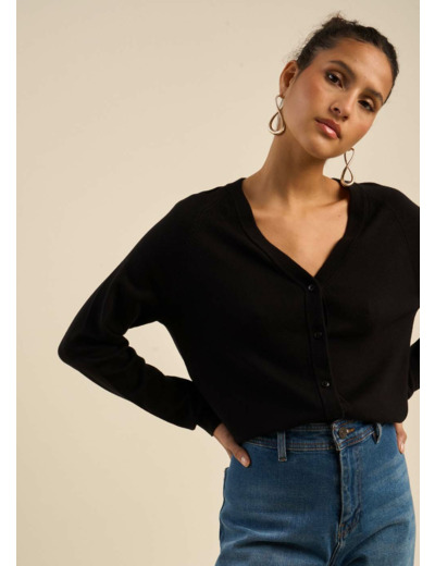 Gilet ajusté col V