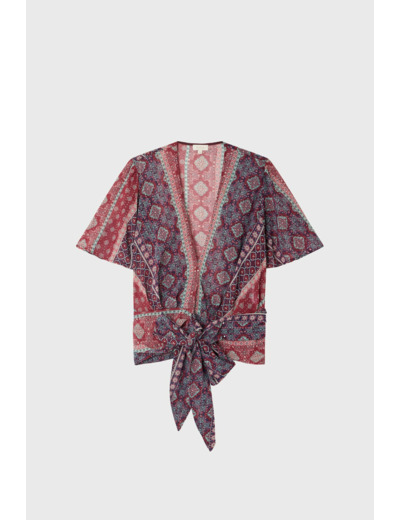 Blouse cache-c½ur à clous - ARLETA