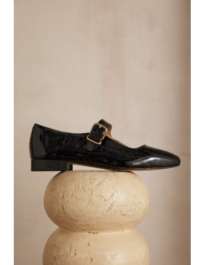 Ballerines VELVET en cuir verni