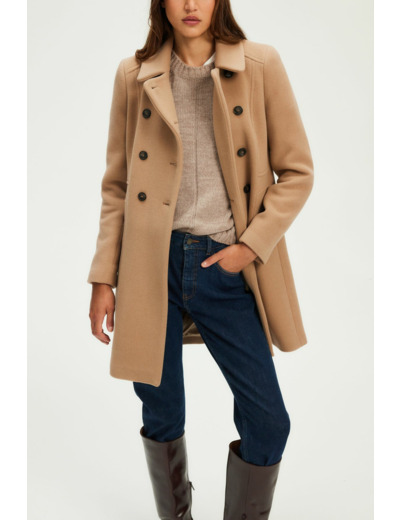 Manteau mi-long cintré - LIORA