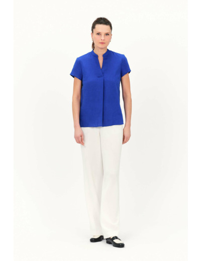 Blouse kat 100% lin