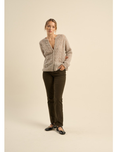 Pantalon en velours