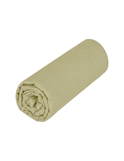 Drap housse Maria uni vert sauge | Tradition des Vosges