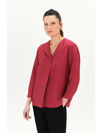 Blouse cachou