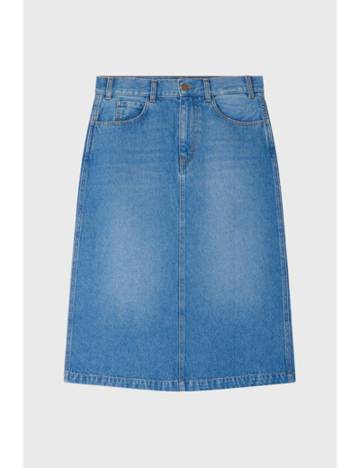 Jupe droite en denim - DARILLE