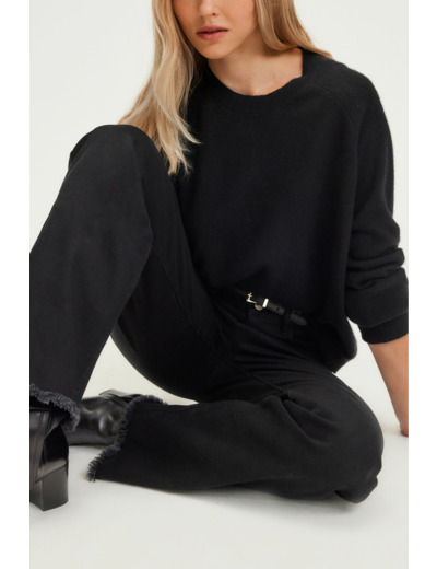 Pull col rond en cachemire - JULISSA