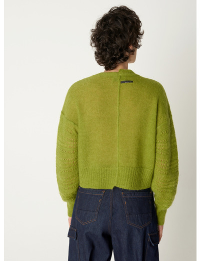 Cardigan danielle velour de mousse