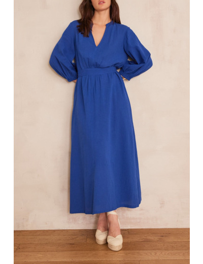 Robe longue MIRANA en coton