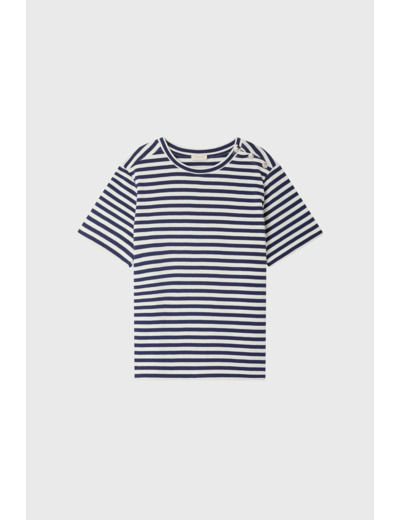 T-shirt marinière à strass - MARGOT