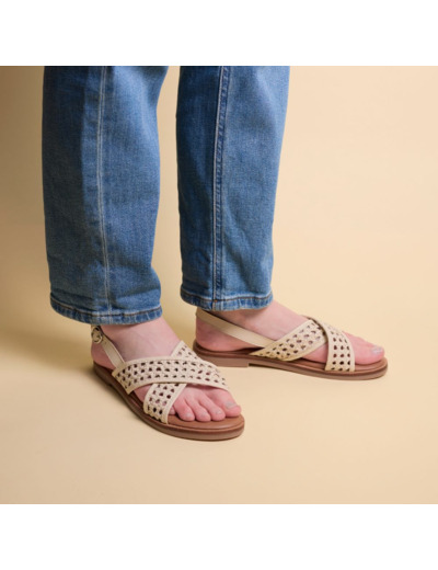 Sandales Femme Anka Blanc