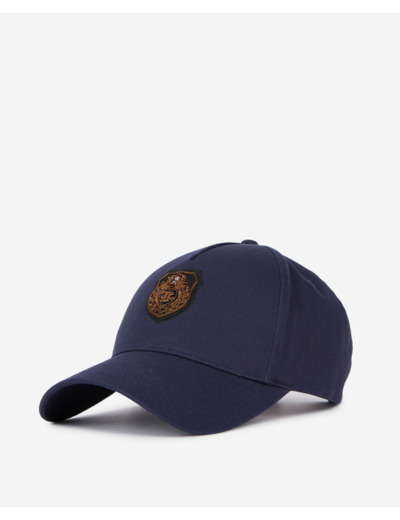 Casquette Bleu Marine Avec Patch Blason navy