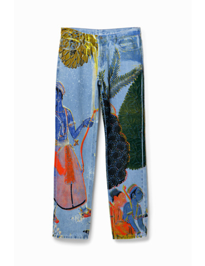 Denim Long Trouser
