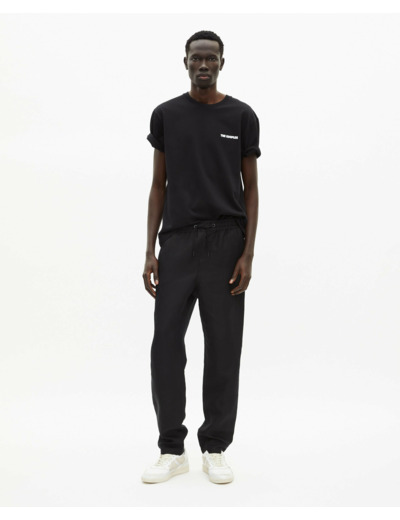 Pantalon a taille elastique black