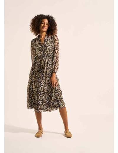 Robe imprimé léopard