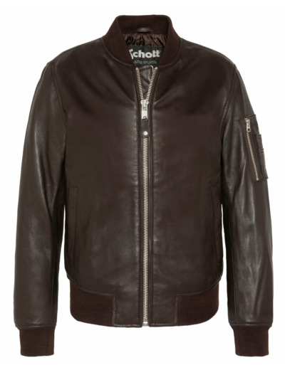 Bomber en cuir LCBOMB SCHOTT