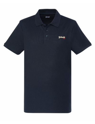 Polo 3 boutons à logo brodé PS0022